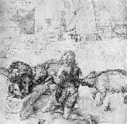 Albrecht Durer The Prodigal Son among the Swine Spain oil painting artist